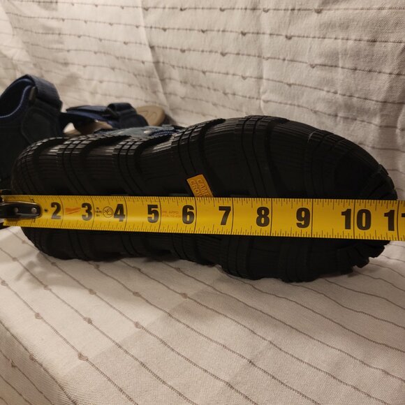 Camel Crown Waterproof Hiking Sandals Men's Size 8 Leather Dark Blue NEW - Picture 15 of 15